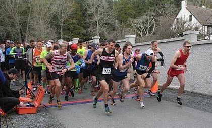 Collin and Groenewoud win at Hatley Castle 8K
