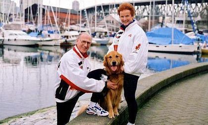 Vancouver’s golden sport couple