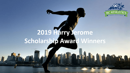 2019 HARRY JEROME SCHOLARSHIP AWARD WINNERS ANNOUNCED