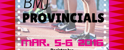 2016 Provincial Indoor Championships: Bantam Midget Junior (clothing & live results update)