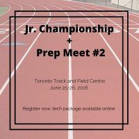 AO Provincial Junior Championships + Prep Meet #2