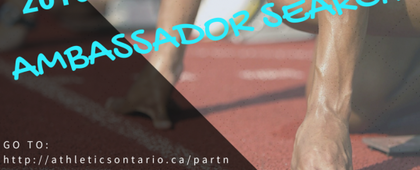 Brand Ambassador Search:  calling all Athletes, Coaches, Officials, Volunteers! **deadline extended to Mon. Feb. 29th