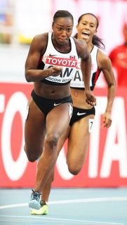 La finaliste des championnats du monde khamica bingham sera du 60 m à l'ouvert en salle d'athlétisme canada