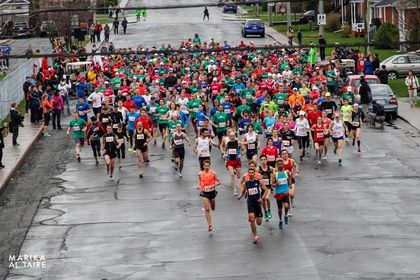 Le championnat provincial de 10 km route à victoriaville en 2015 et 2016