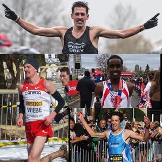 Pier-olivier laflamme avec équipe canada au relais ekiden de chiba