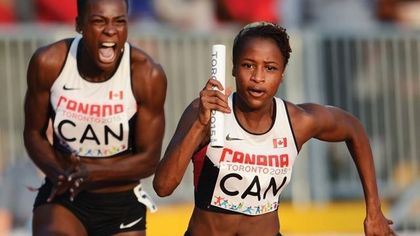 Médaille de bronze réconfortante pour kimberly hyacinthe