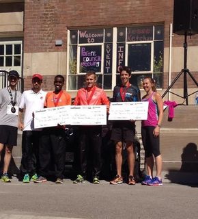 Pier-olivier laflamme, premier champion canadien du 5 km route