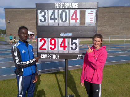 Deux records cadets à shawinigan