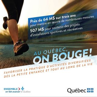 «au québec, on bouge!» aura un impact sur l'athlétisme québécois