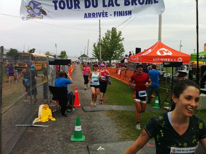 Une ambiance festive pour la 35e édition du tour du lac brome