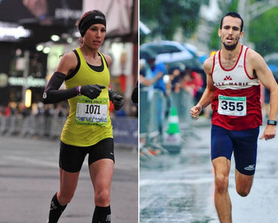 Nehme et jarry couronnés au championnat provincial 10km de la fqa