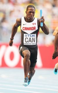 Justyn warner, médaillé du championnat du monde, courra à l'ouvert en salle d'ac